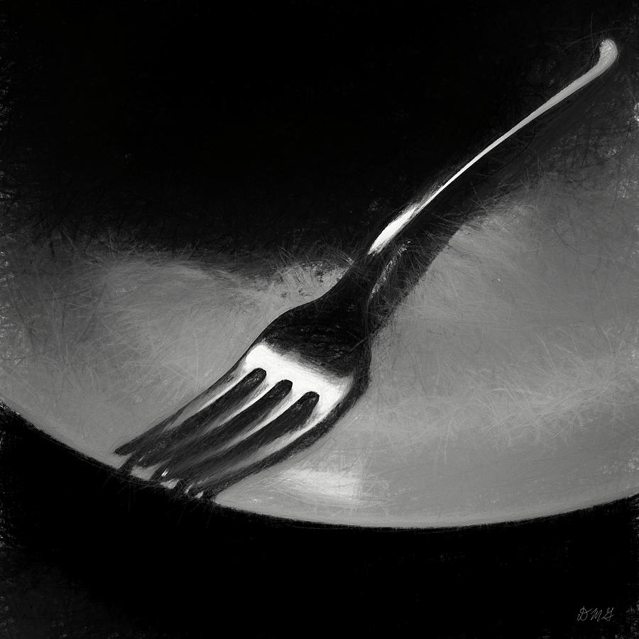 Fork I BW Photograph by David Gordon
