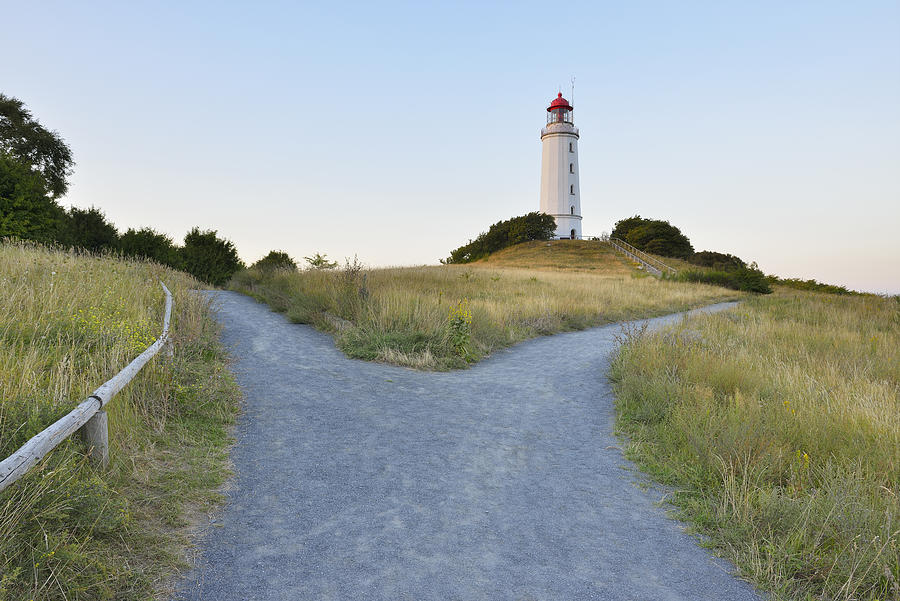 Forked Path too Lighthouse Photograph by Raimund Linke