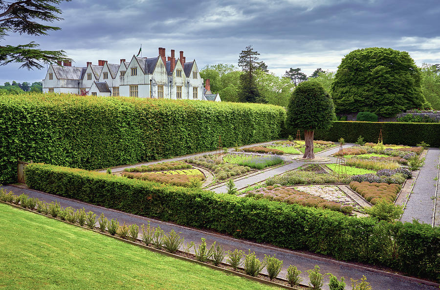 Formal Garden, St Fagans Photograph by Richard Downs