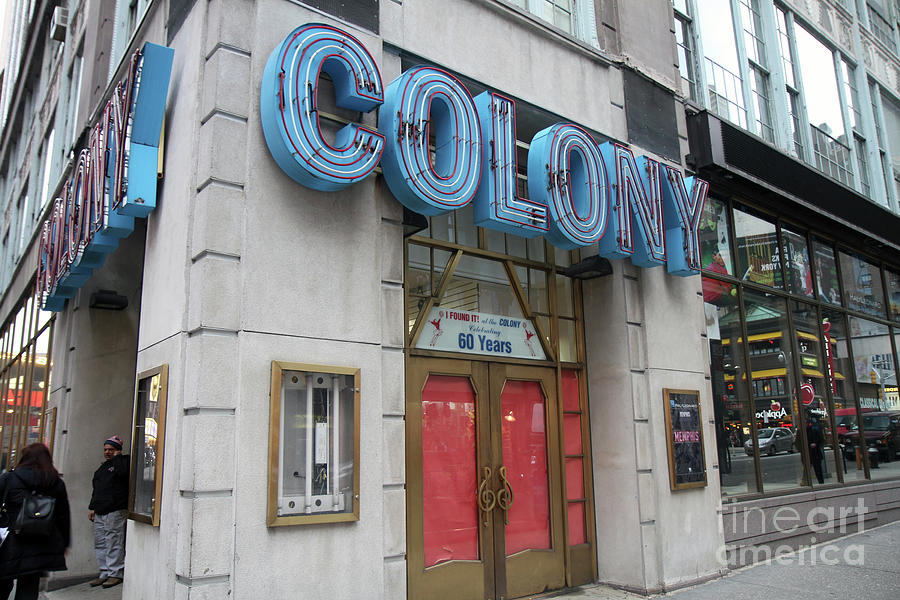 Former Colony Music Store Photograph by Steven Spak