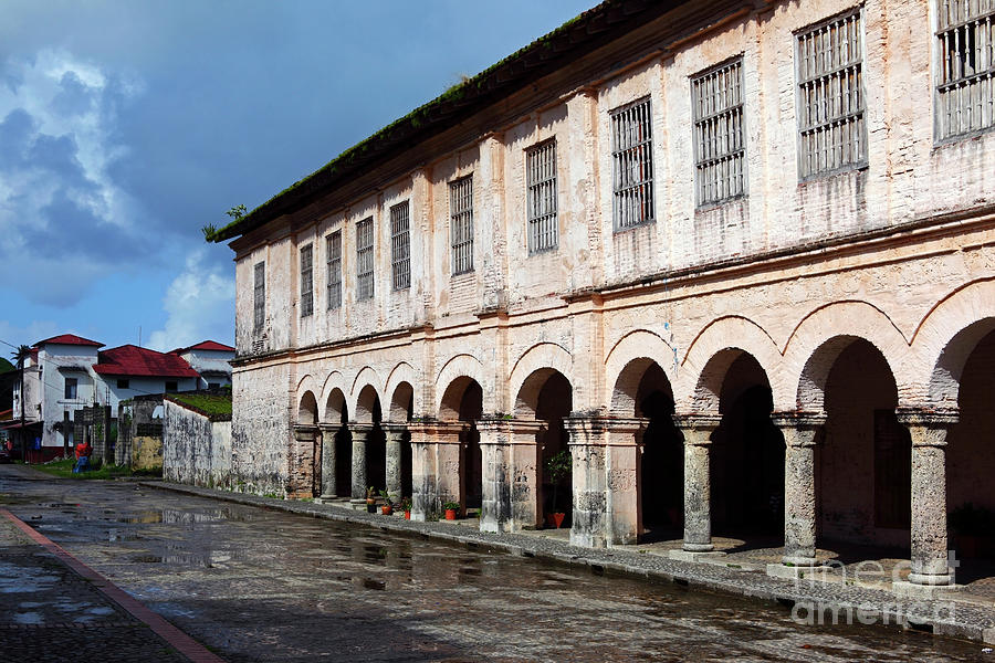 Former customs house in Portobelo Panama Photograph by James Brunker