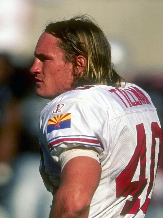 Former NFL Player Pat Tillman Killed In Afganinstan Photograph by Todd Warshaw