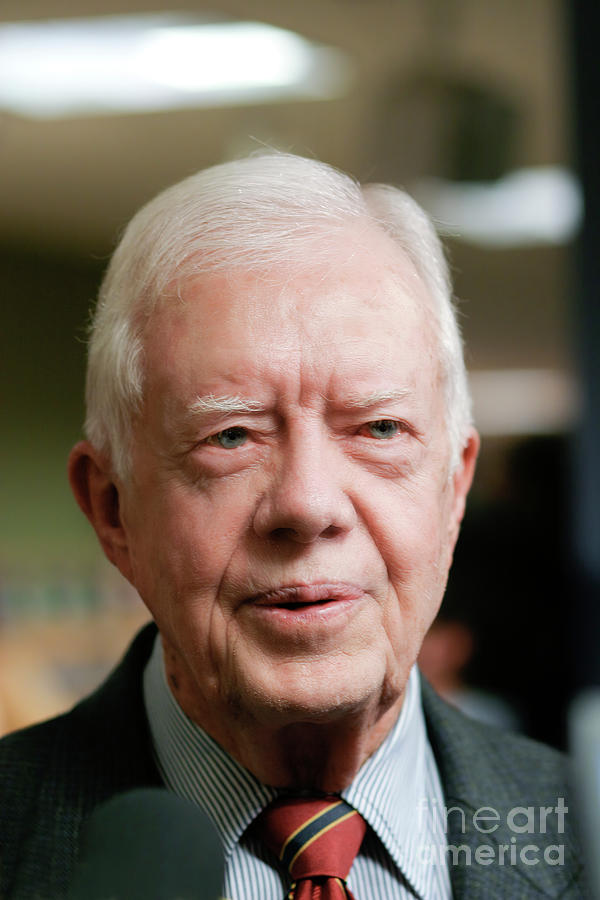 Former President Jimmy Carter Photograph by Linda Matlow Fine Art America