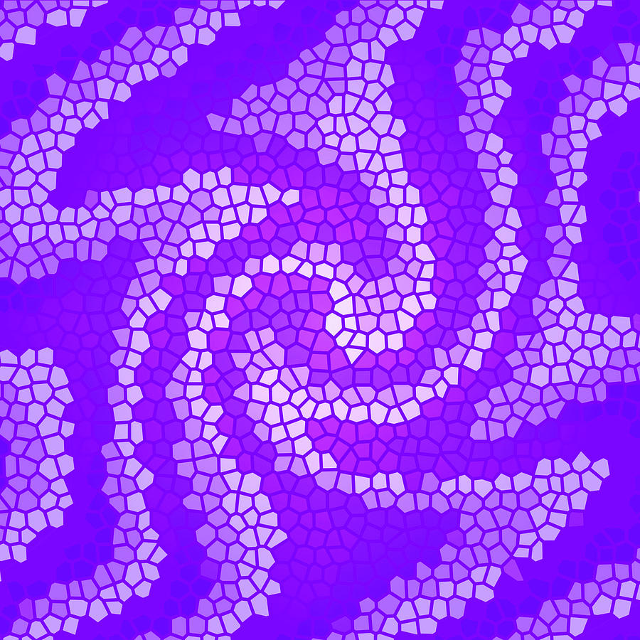Abstract Digital Art - Formulation Purple by Jeremy Edsall Abstract Digital Art - Formulation Purple by Jeremy Edsall