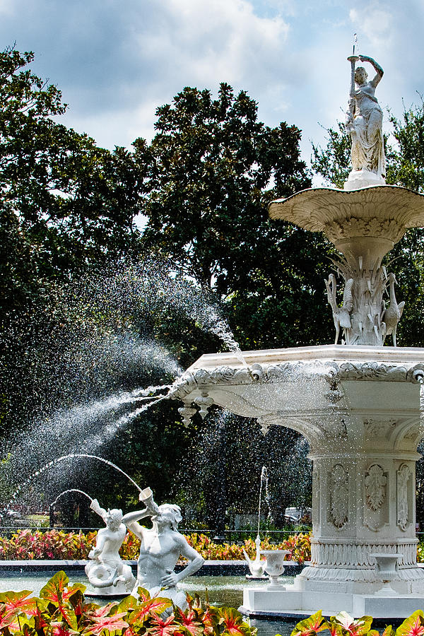 Forsyth Park Fountain Photograph By Linda Andrews - Fine Art America