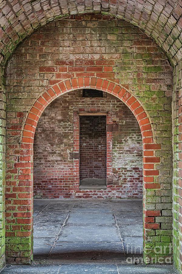 Fort Clinch State Park Arches 8 Photograph by Maria Struss Photography