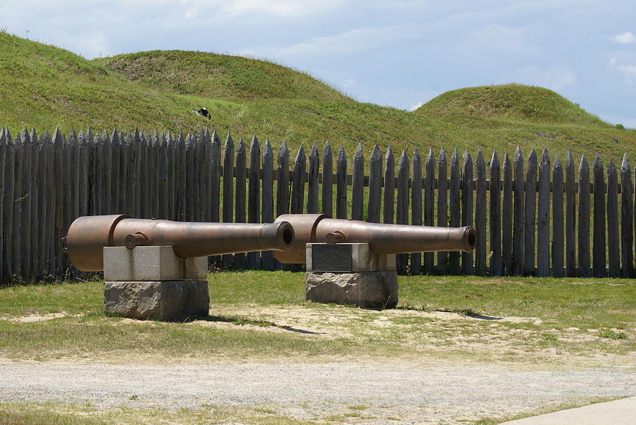 Fort Fisher Cannons Photograph by Heather E Harman