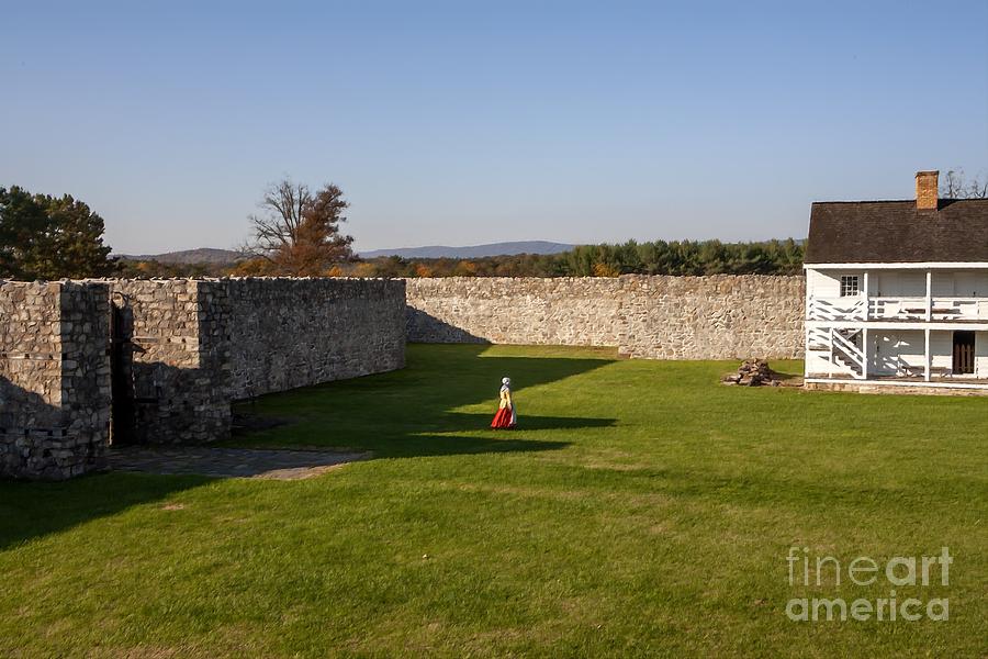 Fort Frederick from the French and Indian War in Maryland USA Photograph by William Kuta