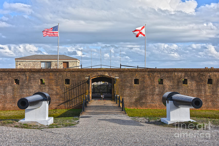 Fort Gaines Entrance Photograph by Catherine Sherman