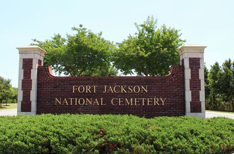 Fort Jackson National Cemetery Photograph by Cynthia Guinn