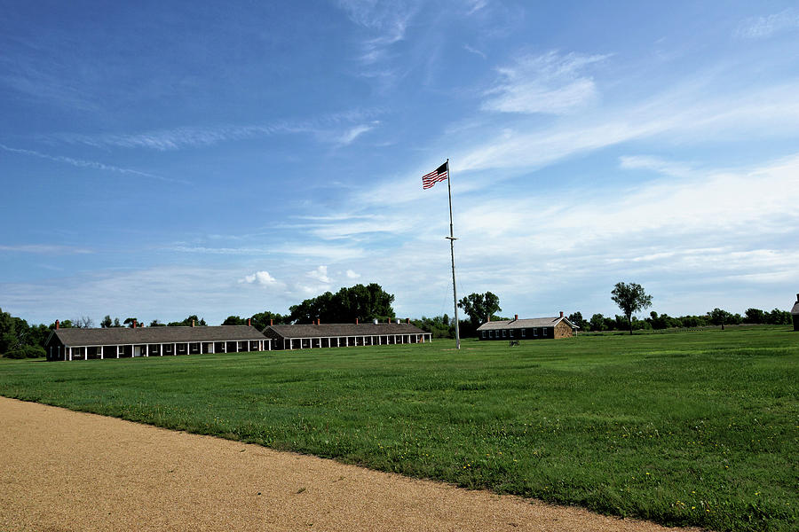 Fort Larned National Historical Site - Parade Grounds And Barracks 1 ...