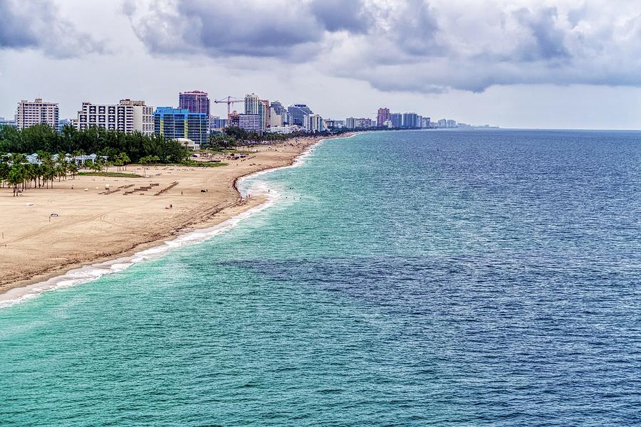 Fort Lauderdale Beach In Florida Photograph
