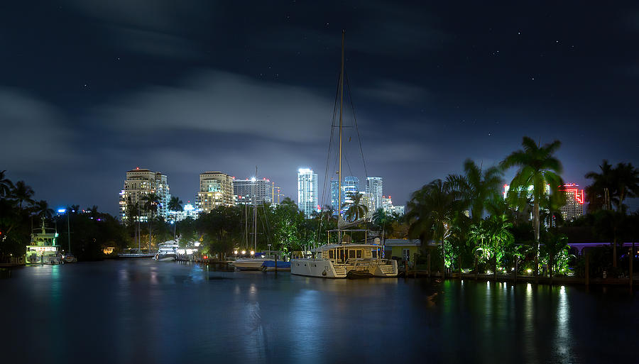 Fort Lauderdale Nights Photograph by Mark Andrew Thomas
