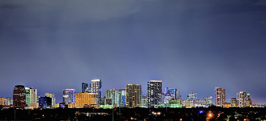 Fort Lauderdale Skyline Photograph by JC Findley