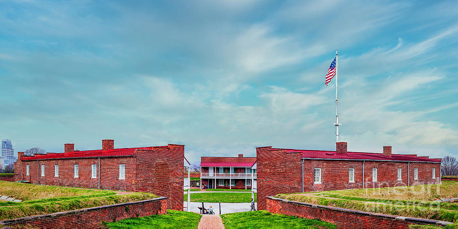 Fort McHenry panoramic  Photograph by Nick Zelinsky Jr