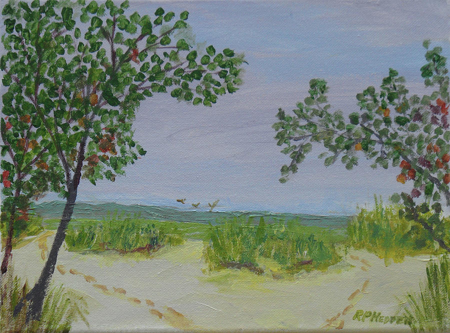 Fort Meyers Beach Painting by Robert P Hedden