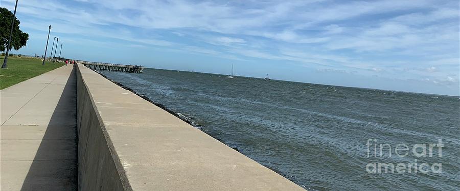 Fort Monroe at Chesapeake Bay Photograph by Catherine Wilson