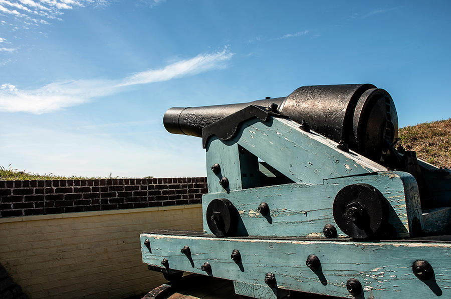 Fort Moultrie Cannon Photograph