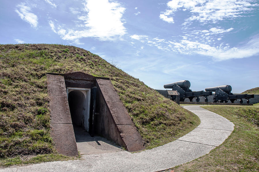 Fort Moultrie Cannons Photograph