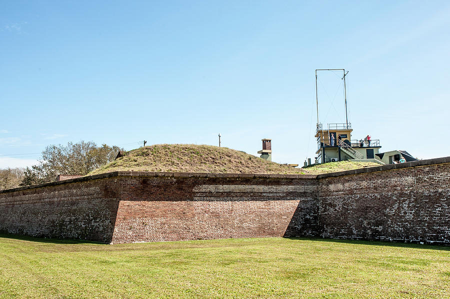 Fort Moultrie External Wall Photograph