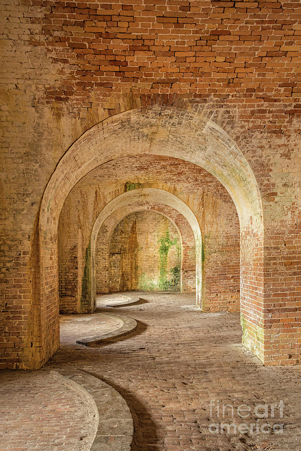 Fort Pickens Interior 160 Photograph by Maria Struss Photography
