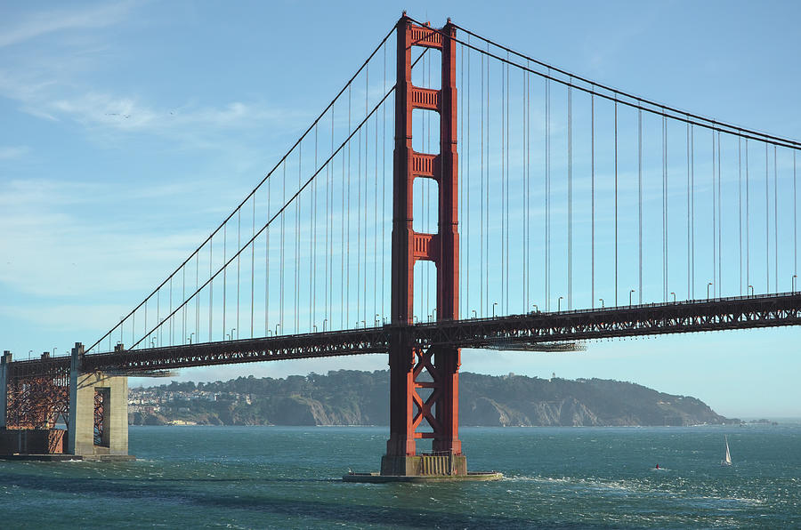 Fort Point Golden Gate Bridge View San Francisco Photograph by Shawn OBrien