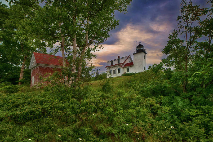 Fort Point Light - Stockton Springs, Maine Photograph by Joann Vitali