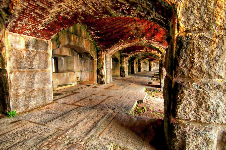 Fort Popham - Designed to Defend Photograph by Paul Mangold
