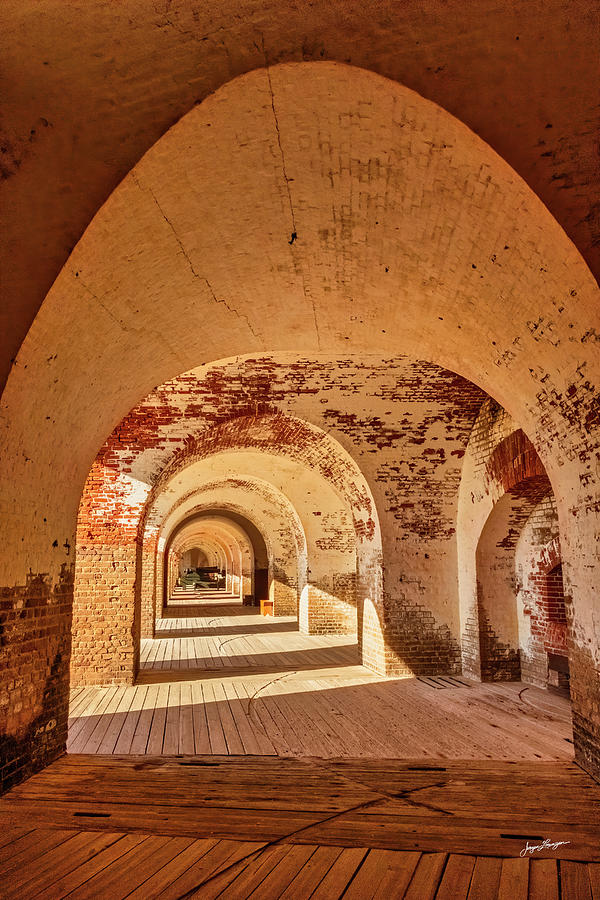 Fort Pulaski Arches Photograph by Jurgen Lorenzen
