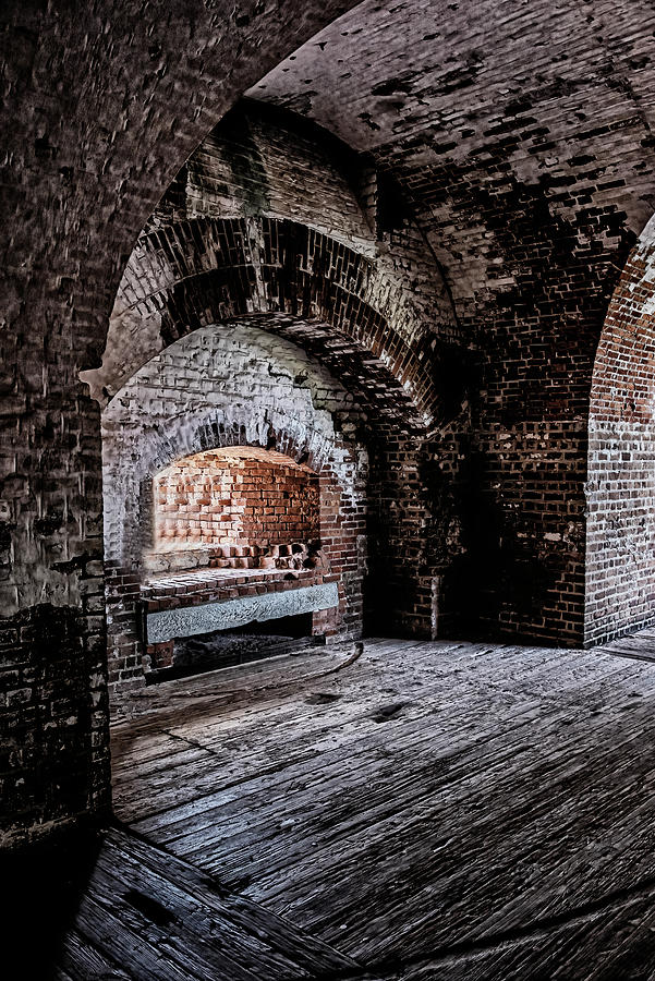 Fort Pulaski Bleach Treatment Photograph by Tom Singleton