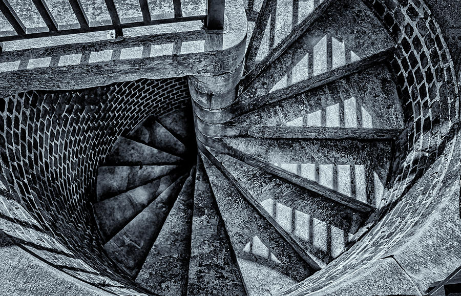 Fort Pulaski Stairs Photograph by Tom Singleton