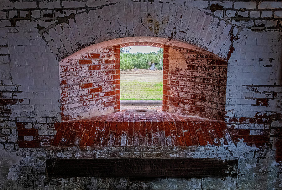 Fort Pulaski Window II Photograph by Tom Singleton