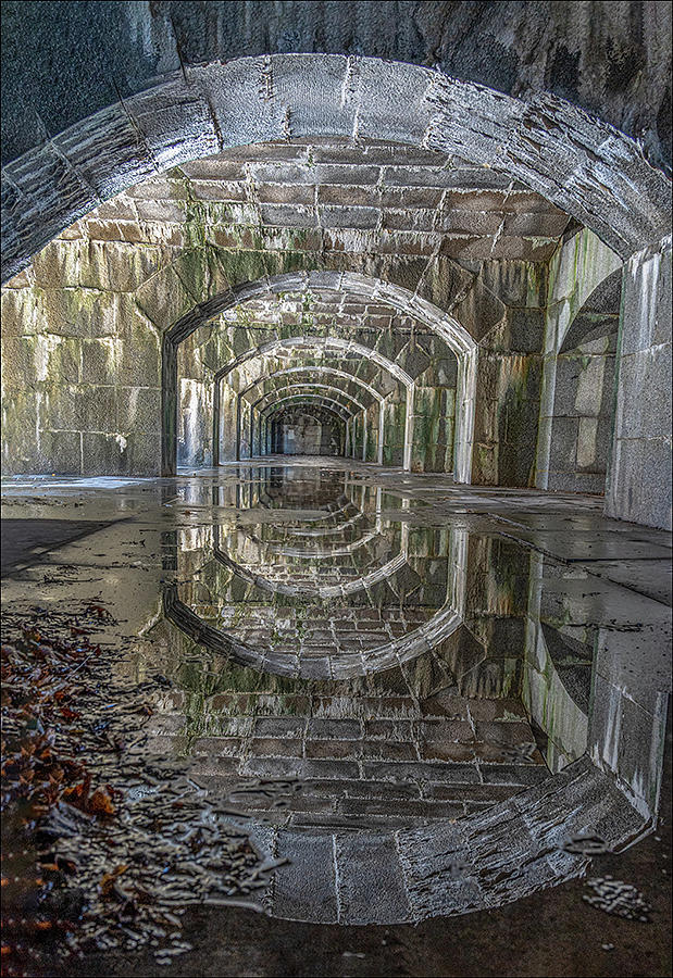Fort Reflections Photograph by Roni Chastain
