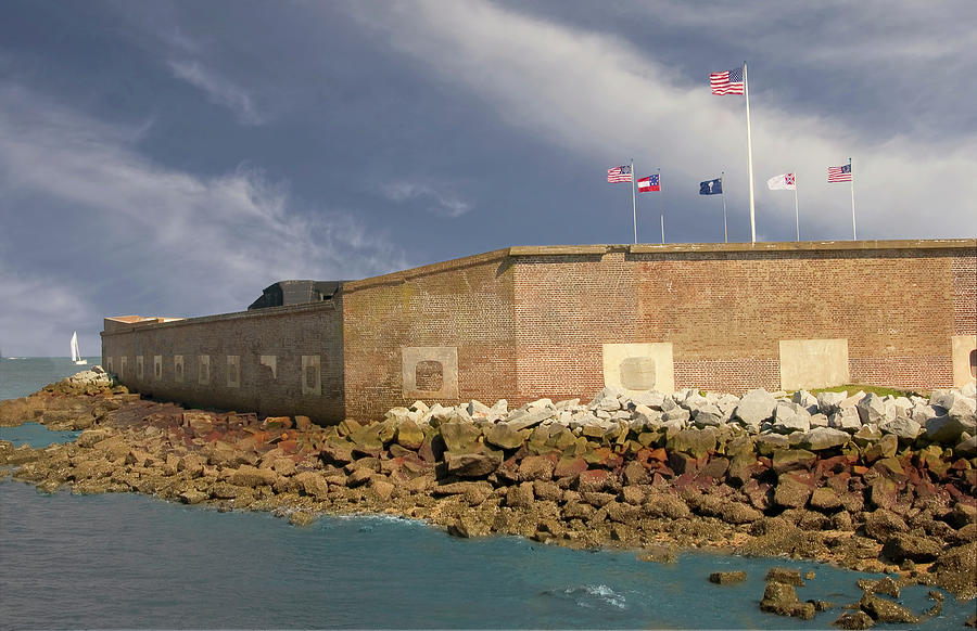Fort Sumter SC Photograph by Bob Pardue