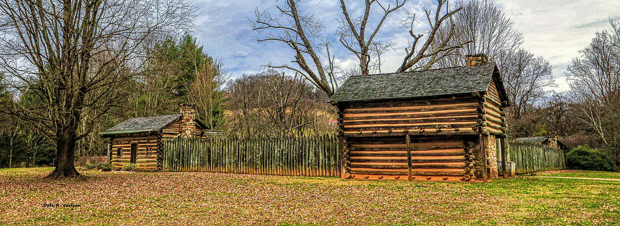Fort Watauga Photograph by Dale R Carlson