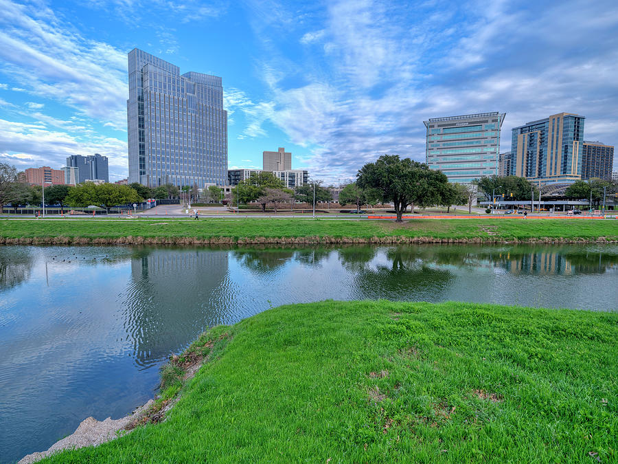 Fort Worth Skyline Trinity River Photograph by Rospotte Photography ...