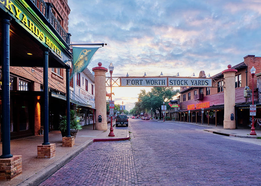 Fort Worth Photograph - Fort Worth Sunrise 092420 by Rospotte Photography