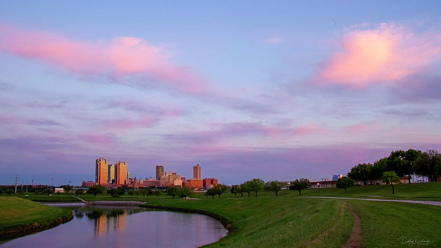 Fort Worth Sunset Photograph by Debby Richards