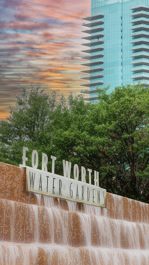 Fort Worth Water Garden Photograph by Stephen Stookey