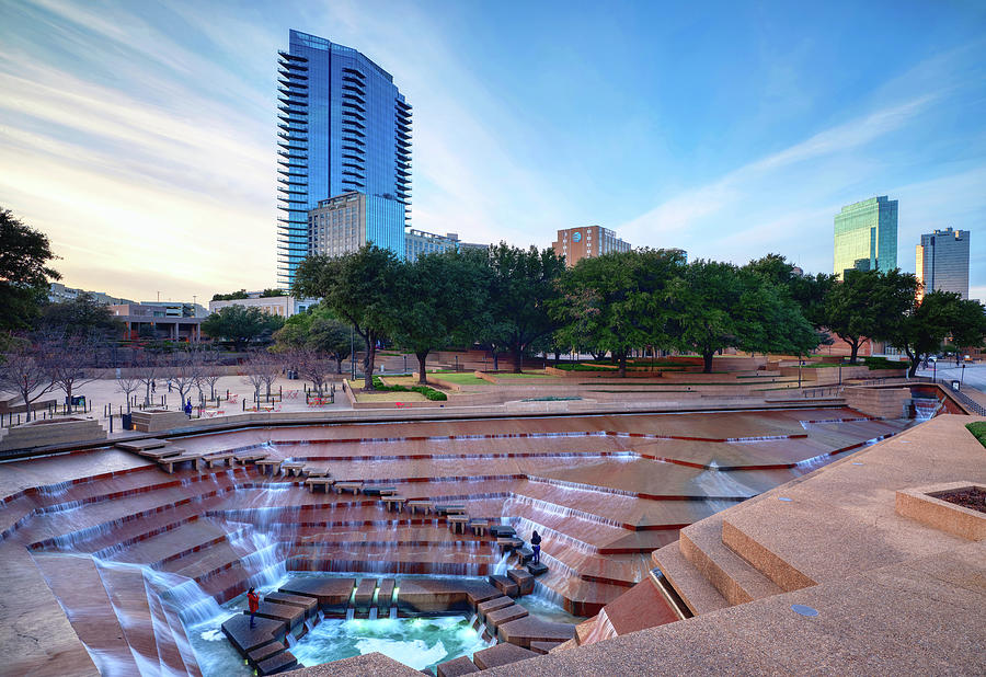 Fort Worth Water Gardens 122119 Photograph By Rospotte Photography