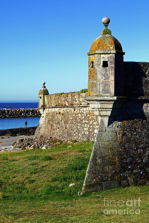 Forte de Ancora castle Portugal Photograph by James Brunker