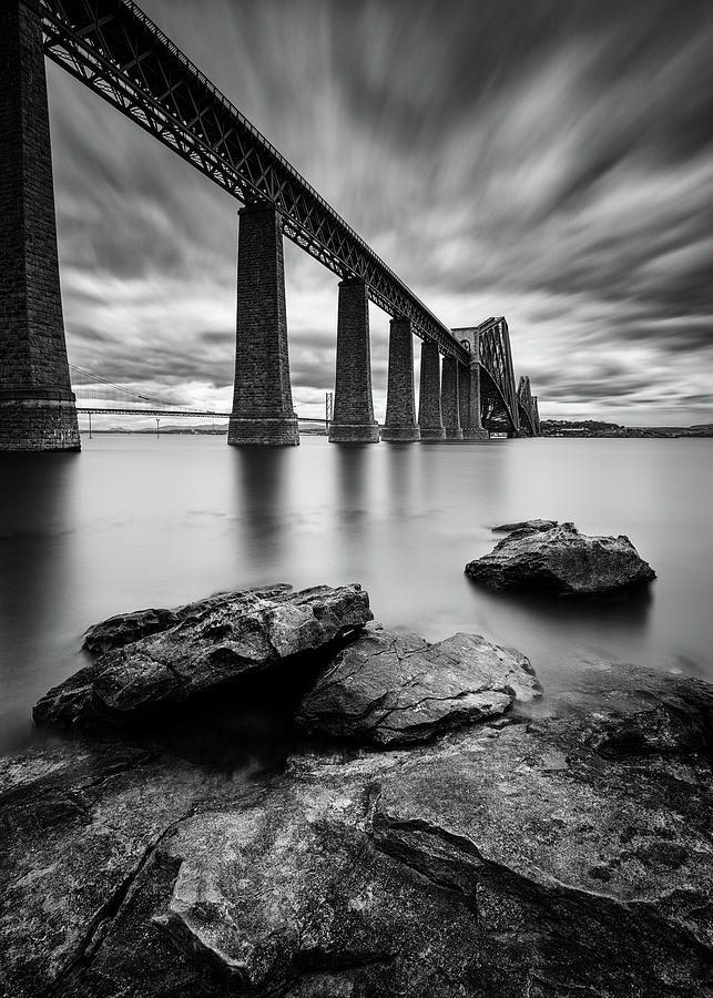 Architecture Photograph - Forth Bridge by Dave Bowman