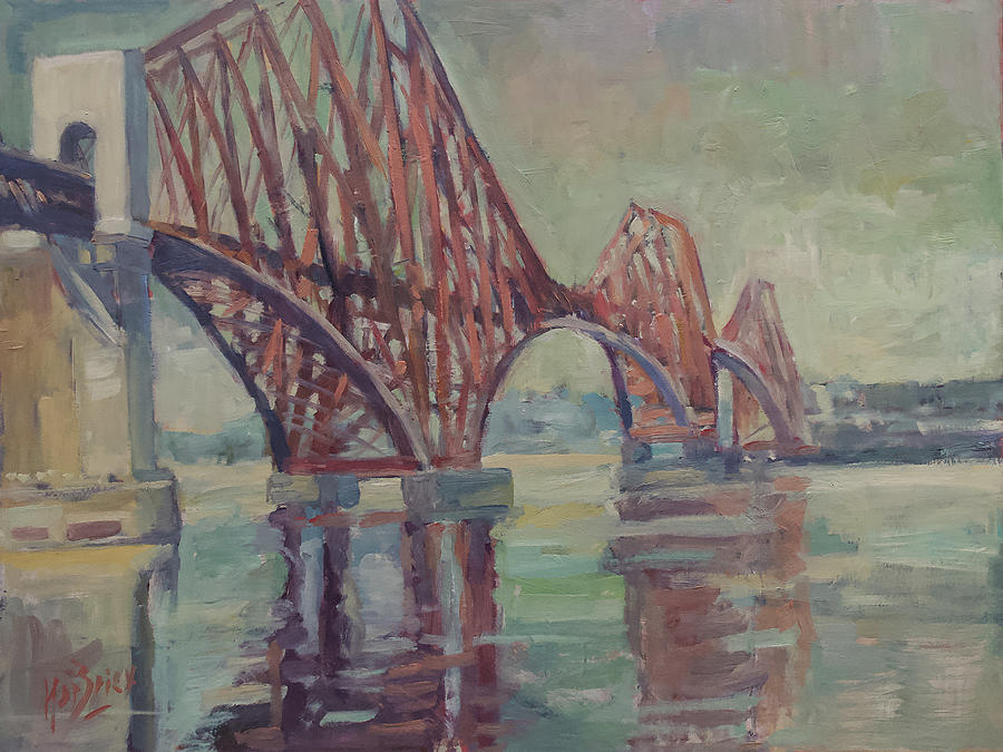Forth Bridge Painting by Nop Briex