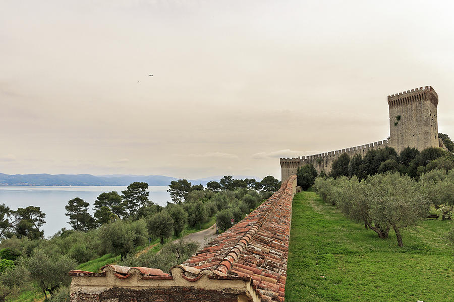 Fortress of the Lion in Castiglione del Lago Photograph by Fabiano Di Paolo