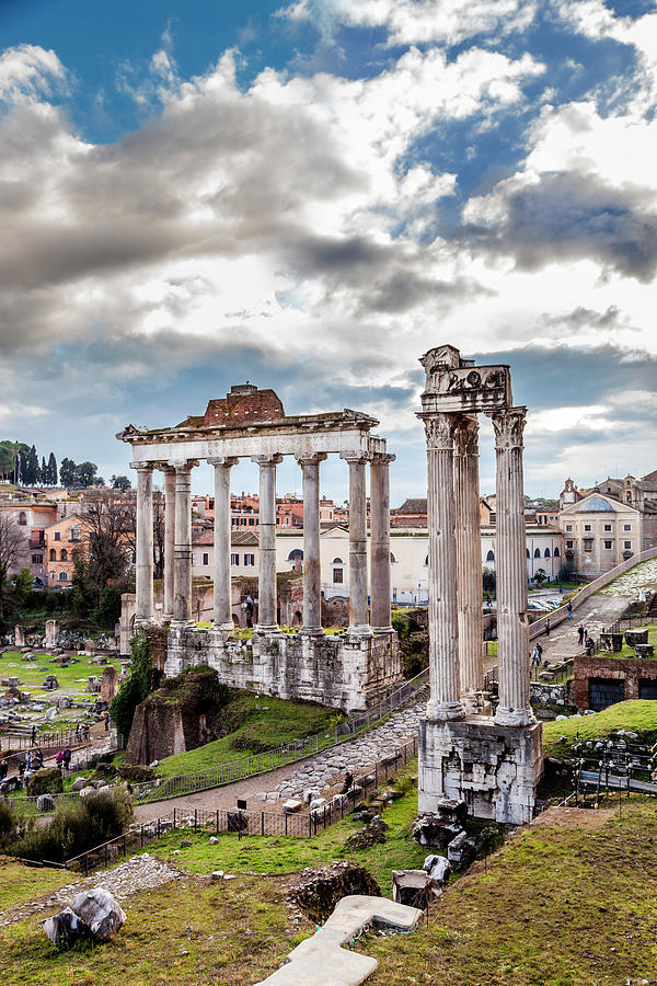 Forum Romanum Photograph by W Chris Fooshee