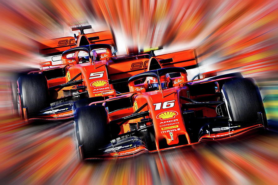 Forza Ferrari Digital Art by DeVerviers - Fine Art America