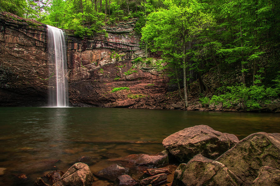 Foster Falls Photograph by Andy Crawford