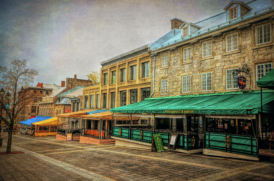 Streets of Old Montreal  Photograph by Maria Angelica Maira