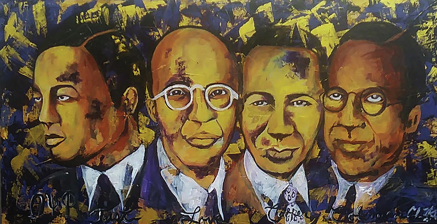 Founders Full Color  Painting by Femme Blaicasso