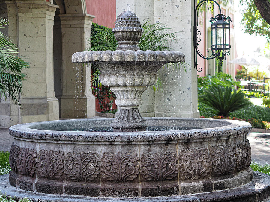 Fountain 5 San Miguel de Allende Photograph by Rebecca Dru